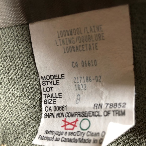 Jon Tagia Prêt-À-Porter woman vintage suit size 8 - Picture 10 of 16